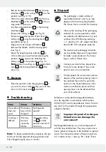 Предварительный просмотр 14 страницы Silvercrest 284982 Operation And Safety Notes