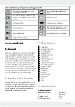 Предварительный просмотр 17 страницы Silvercrest 284982 Operation And Safety Notes