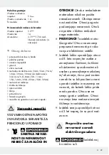 Предварительный просмотр 29 страницы Silvercrest 284982 Operation And Safety Notes