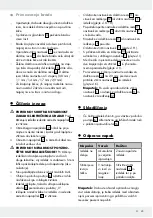 Предварительный просмотр 35 страницы Silvercrest 284982 Operation And Safety Notes