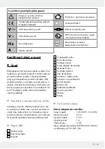 Предварительный просмотр 39 страницы Silvercrest 284982 Operation And Safety Notes