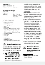 Предварительный просмотр 40 страницы Silvercrest 284982 Operation And Safety Notes