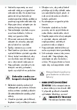 Предварительный просмотр 42 страницы Silvercrest 284982 Operation And Safety Notes