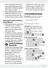 Предварительный просмотр 43 страницы Silvercrest 284982 Operation And Safety Notes