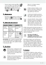 Предварительный просмотр 57 страницы Silvercrest 284982 Operation And Safety Notes