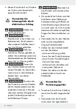 Предварительный просмотр 62 страницы Silvercrest 284982 Operation And Safety Notes