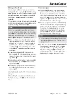 Preview for 16 page of Silvercrest 285058 Operating Instructions Manual