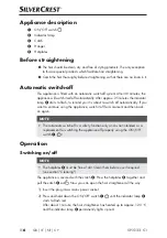 Preview for 9 page of Silvercrest 285227 Operating Instructions Manual