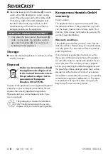 Preview for 11 page of Silvercrest 285433 Operating Instructions Manual