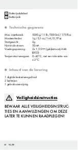 Предварительный просмотр 58 страницы Silvercrest 285527 Operation And Safety Notes