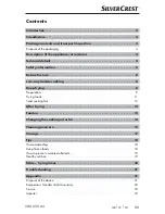 Preview for 4 page of Silvercrest 285544 Operating Instructions Manual