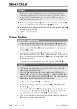 Preview for 11 page of Silvercrest 285567 Operating Instructions Manual