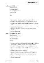 Preview for 16 page of Silvercrest 285567 Operating Instructions Manual