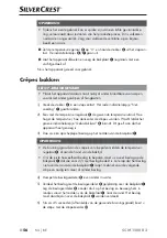 Preview for 59 page of Silvercrest 285567 Operating Instructions Manual