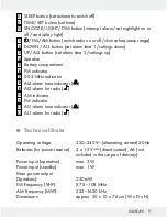 Preview for 8 page of Silvercrest 285662 Operation And Safety Notes