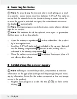 Preview for 13 page of Silvercrest 285662 Operation And Safety Notes