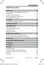 Preview for 20 page of Silvercrest 286204 Operating Instructions Manual