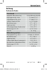 Preview for 34 page of Silvercrest 286204 Operating Instructions Manual