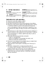 Preview for 6 page of Silvercrest 287486 Operating Instructions Manual