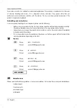 Предварительный просмотр 32 страницы Silvercrest 288304 Operating Instructions And Safety Instructions