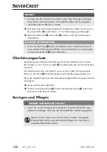 Preview for 35 page of Silvercrest 288315 Operating Instructions Manual