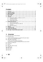 Preview for 4 page of Silvercrest 288399 Operating Instructions Manual