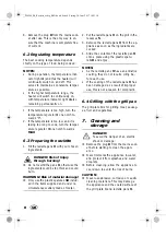 Preview for 10 page of Silvercrest 288399 Operating Instructions Manual