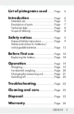 Preview for 5 page of Silvercrest 288582 Operation And Safety Notes