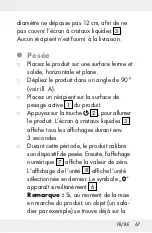 Preview for 67 page of Silvercrest 288582 Operation And Safety Notes