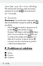 Preview for 70 page of Silvercrest 288582 Operation And Safety Notes