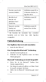 Preview for 23 page of Silvercrest 289308 Operating Instructions And Safety Instructions