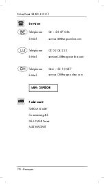 Preview for 80 page of Silvercrest 289308 Operating Instructions And Safety Instructions