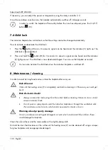 Предварительный просмотр 102 страницы Silvercrest 289597 Operating Instructions And Safety Instructions