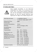 Preview for 8 page of Silvercrest 289848 Operating Instructions And Safety Instructions