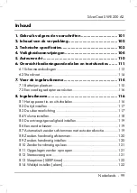 Preview for 101 page of Silvercrest 289848 Operating Instructions And Safety Instructions