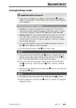 Preview for 49 page of Silvercrest 290452 2001 Operating Instructions Manual