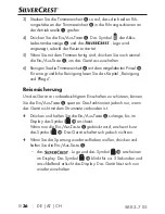 Preview for 39 page of Silvercrest 290485 Operating Instructions Manual