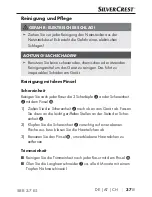 Preview for 40 page of Silvercrest 290485 Operating Instructions Manual