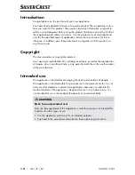 Preview for 5 page of Silvercrest 290496 Operating Instructions Manual