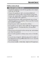 Preview for 8 page of Silvercrest 290496 Operating Instructions Manual