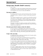 Preview for 15 page of Silvercrest 290496 Operating Instructions Manual