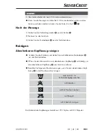 Preview for 26 page of Silvercrest 290496 Operating Instructions Manual