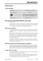 Preview for 24 page of Silvercrest 290943 Operating Instructions Manual