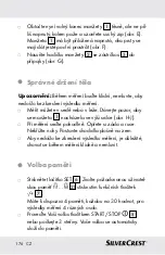 Preview for 176 page of Silvercrest 290990 Instructions For Use And Safety Notes