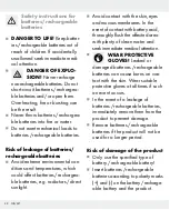 Preview for 31 page of Silvercrest 292004 Operation And Safety Notes