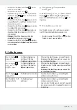 Preview for 10 page of Silvercrest 292102 Operation And Safety Notes