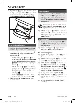 Предварительный просмотр 74 страницы Silvercrest 292161 Operating Instructions Manual