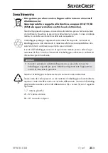 Preview for 38 page of Silvercrest 292183 Operating Instructions Manual