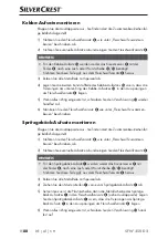 Preview for 91 page of Silvercrest 292183 Operating Instructions Manual