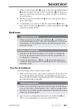 Preview for 92 page of Silvercrest 292183 Operating Instructions Manual